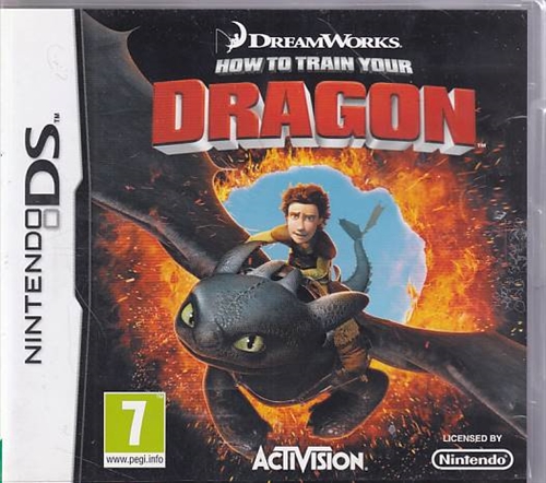 Dreamworks How to train Your Dragon - Nintendo DS (A Grade) (Genbrug)